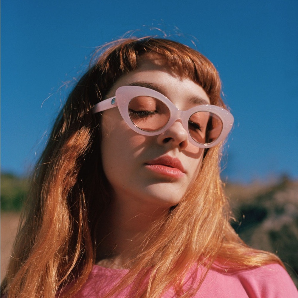 Crap Eyewear x Hello Kitty Pink Sparkle Sunglasses